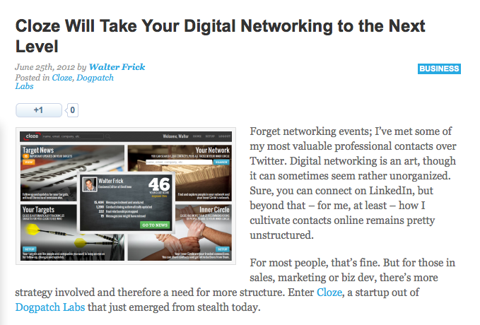 Cloze Will Take Your Digital Networking to the Next Level