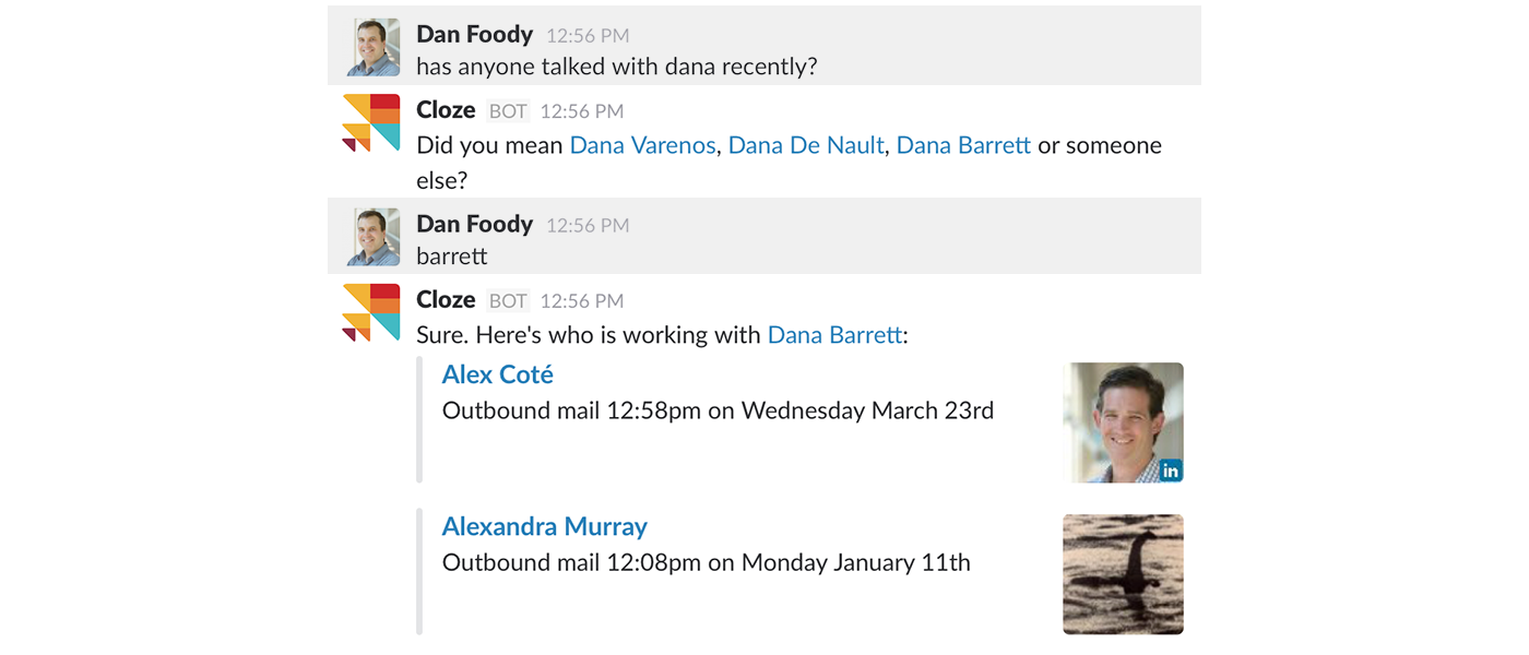 The first CRM built for Slack