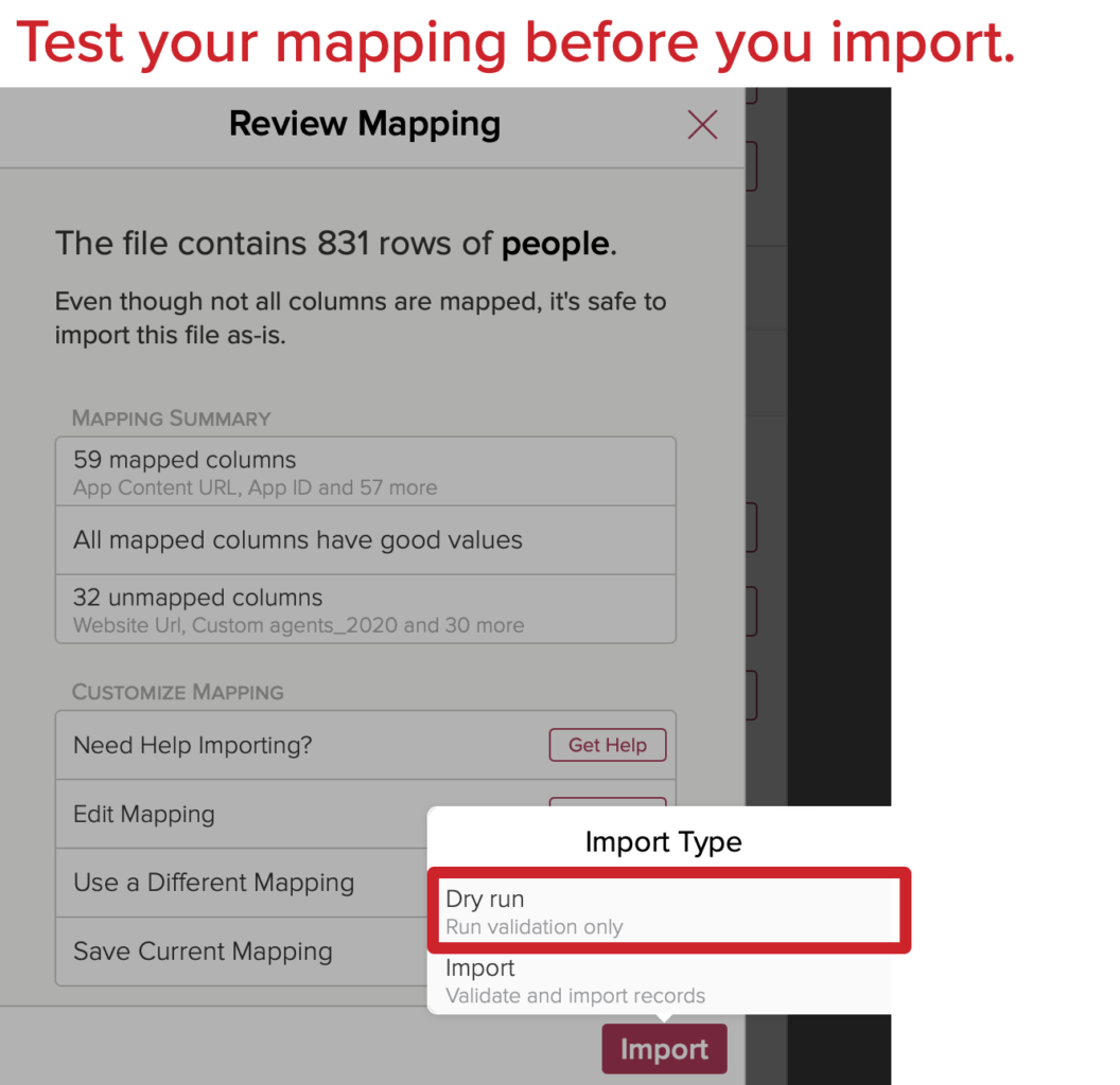 Cloze importer - dry run before you import. 