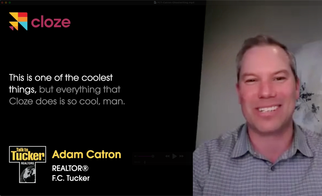 “With Ghostwriter I can pump out a newsletter in a couple of minutes ...