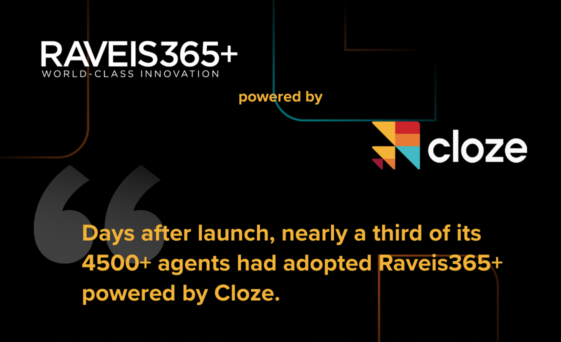 William Raveis selects Cloze to power Raveis365+