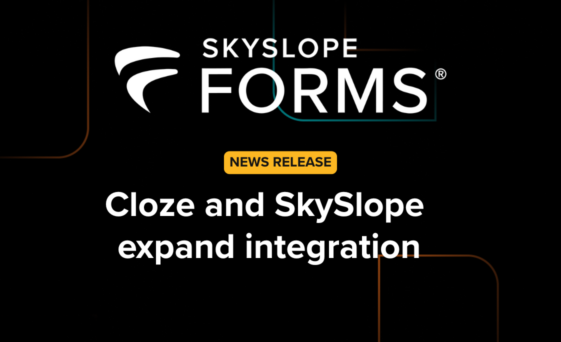 Cloze and SkySlope expand integration to automate real estate transaction paperwork